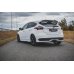 Накладки сплиттеры на пороги на Ford Focus III ST рестайл